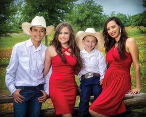Ricky, Danielle, Dallas and Erica Rico. Photo by Roy Kasmir Photography.