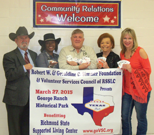 Al Barrera, Cynthia Fannin, Johnny Ferro, Judy Schmid and Dana Cooper.