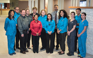 AccessHealth team members Gelatia Tesfaye, DDS;  Jimmy Robertson, MD; David Krusleski, MD, CMO;  Stasha Lewis, MD; Carol Edwards, CEO; Varghese  Joseph, MD; Brenda Mallett, NP; Mehjabin Parkar, MD; Michael Lawson, MD; Pamela Liang, MD; Vanessa Ruiz, DDS; Nishit Shah, MD and Amber Garcia, DDS.