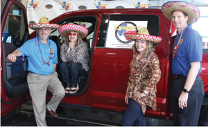 Ron Ewer, Eloise Lucas, Regina Morales and Patrick Sexton.